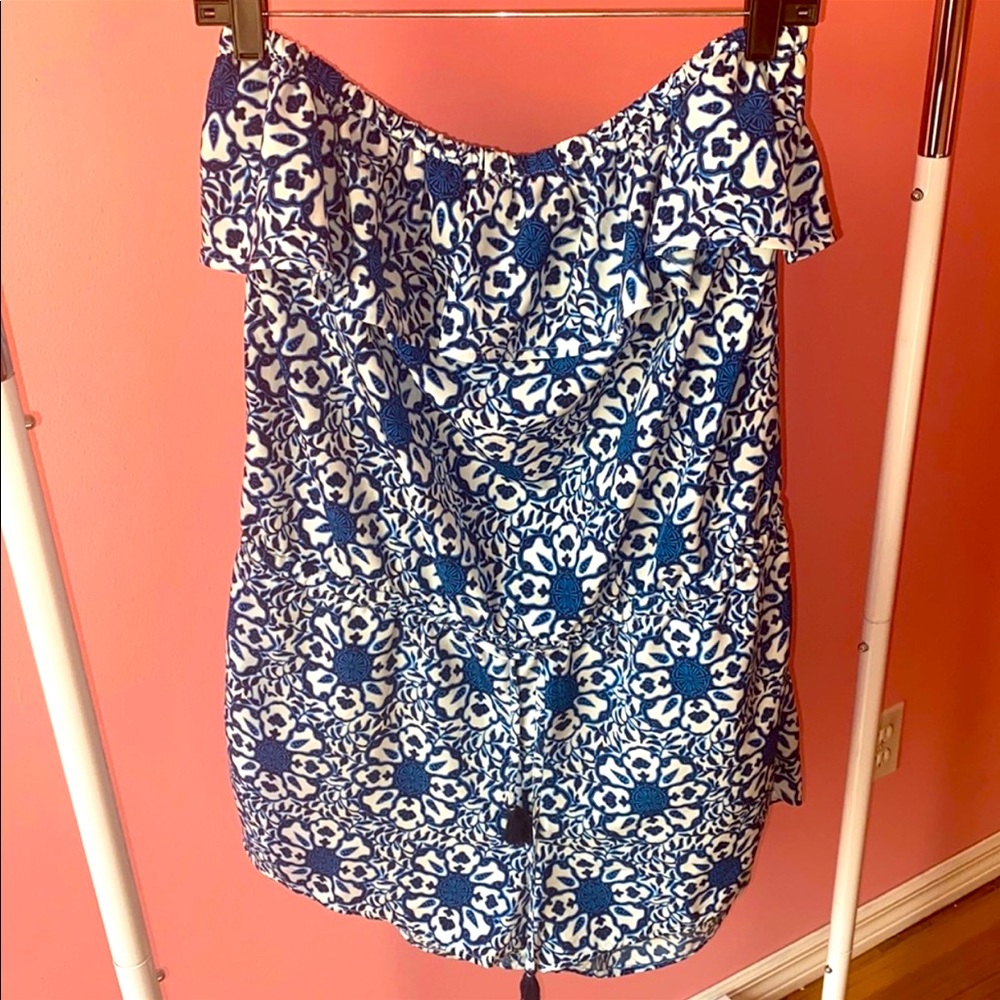 Vineyard vines Large romper NWOT super cute